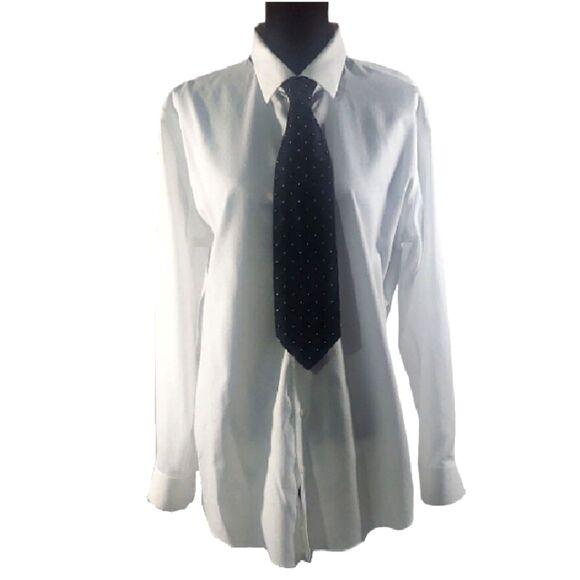 Nordstrom Mens Long Sleeve Button Up Collared Shirt Size 16 1/2 - Picture 1 of 6